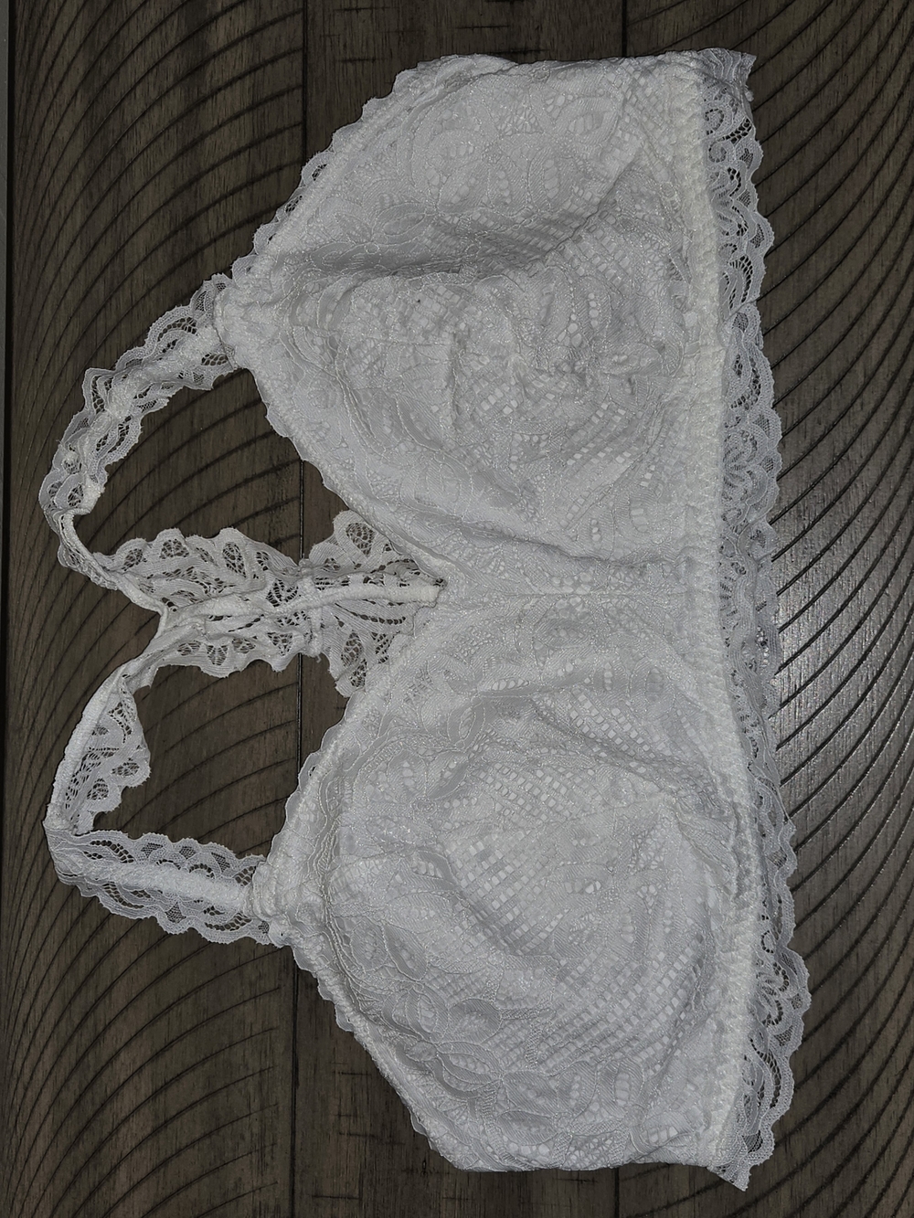 Maurices White Lace Bralette- XXL